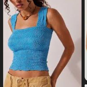 Free People love letter cami size m/l